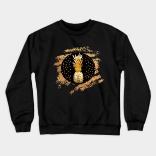 GOLD & BLACK - Pineapple Crewneck Sweatshirt